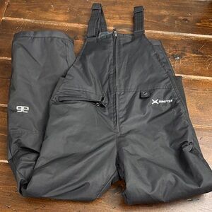 Arctix Black Insulated Snow Bibs